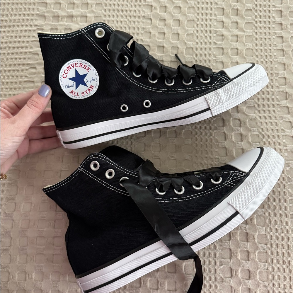 Converse Black High-Top Sneakers